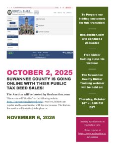 Real Auction Training flyer